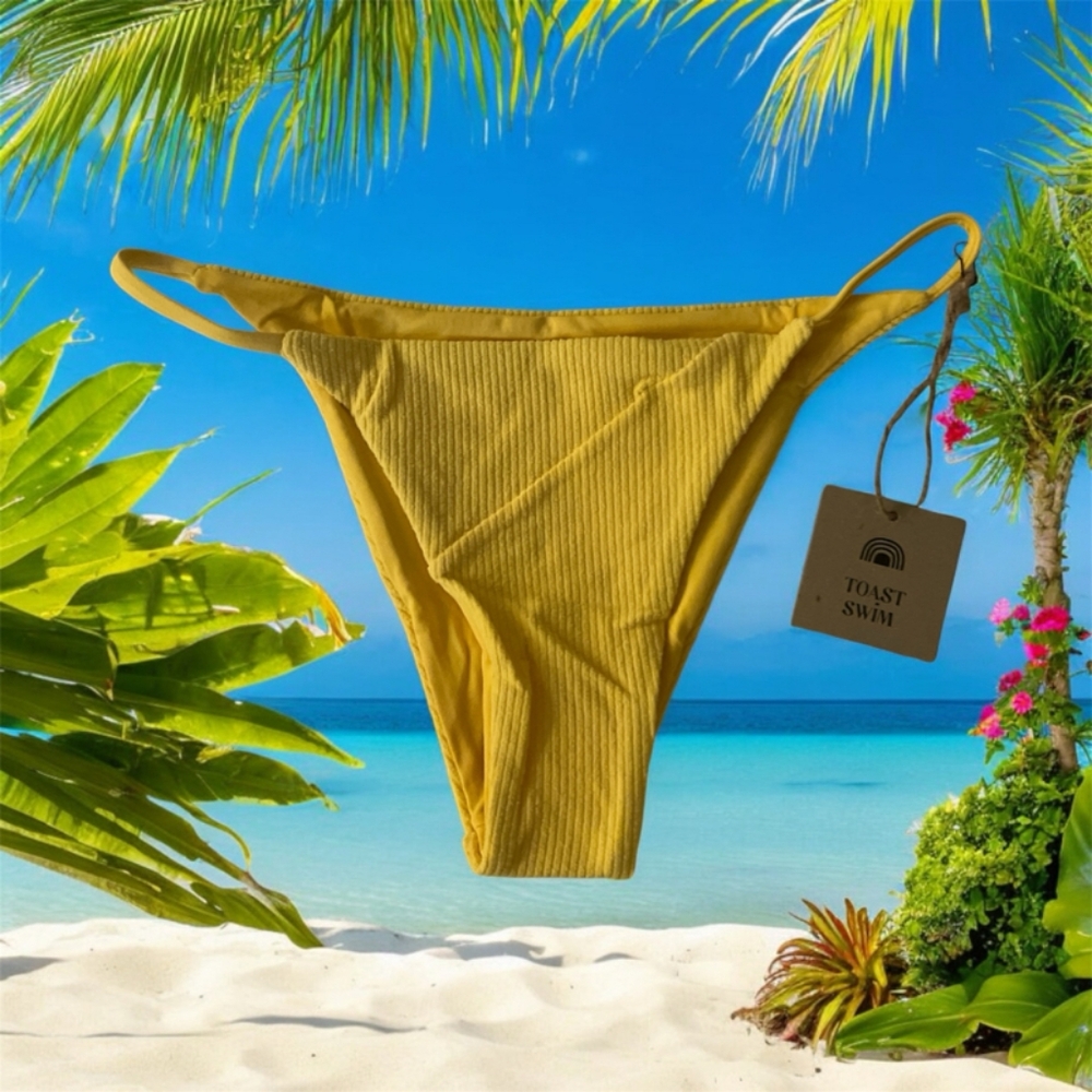 🎉 $25 NWT Toast Swim Signature Stitch Bottom Size XS